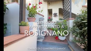 👉 Grazioso appartamento a rosignano con piccolo giardino e garage ‼️ [upl. by Dania]