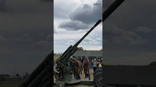 Hungarian WW2 Anti Aircraft Gun Crew in action 2021 military ww2 worldwar2 [upl. by Astrid]