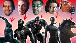 10 Different Forms of VENOM Explained from liveaction MARVEL movies [upl. by Ineslta782]