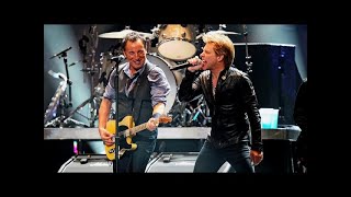 Bon Jovi amp Bruce Springsteen  Live at 121212  Pro Shot  Full Duet In Video  New York 2012 [upl. by Lemmor]