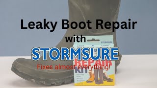 How To Fix Leaky Boots Fast [upl. by Ettenyar]