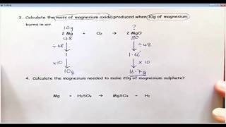 GCSE Quantitative Chemistry  Lesson 6 [upl. by Attenol665]