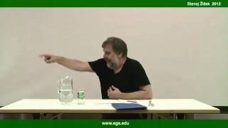 Slavoj Žižek Object a and The Function of Ideology 2012 [upl. by Seraphim]