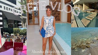 CRETE VLOG PART 1  Akasha Beach Hotel  Heraklion City Centre  Exploring  NC [upl. by Silin30]