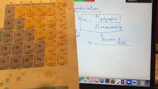 189 Comment calculer le degré de polymérisation exemple [upl. by Oiraved]