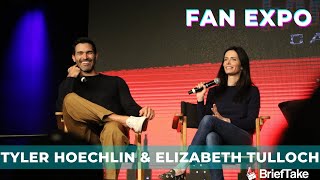 What makes Superman amp Lois Elizabeth Tulloch always laugh on set I Fan Expo Canada clip [upl. by Elyrad]