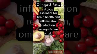 Omega3 Fatty Acids wellness nutrition health nutrients omega3 new [upl. by Samid824]