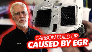 2019 67 Powerstroke EGR Maintenance The Problem With Carbon BuildUp [upl. by Dranel]