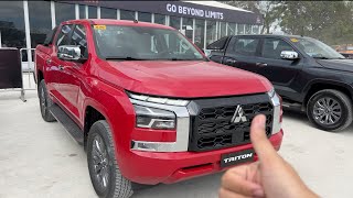 2024 Mitsubishi Triton GLS In Red  First impression [upl. by Aharon474]