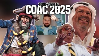 BIENVENIDOS al COAC2025 todos los nombres y novedades del próximo concurso [upl. by Jariv256]