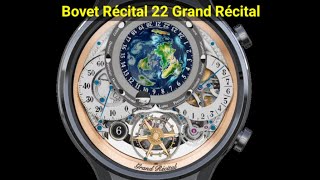 Bovet Récital 22 Grand Récital Smartwatch Watch Face [upl. by Naida862]