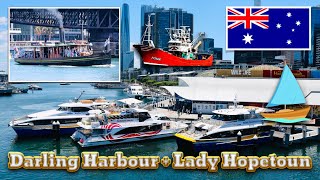 A Day out in Darling Harbour  Steam Ferry Lady Hopetoun 13th January 2023 [upl. by Notnilk]