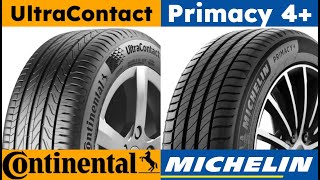 Continental UltraContact vs Michelin Primacy 4 [upl. by Eustazio239]