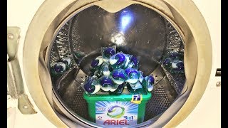 Experiment  1 kg of Pods  in a Washing Machine [upl. by Eidas]