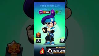 Fang pallier 22  20likes brawlstars [upl. by Lyrad645]