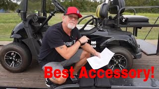 Is This The Best Golf Cart Accessory Ever Made [upl. by Pinto]