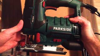 PARKSIDE Pendelhubstichsäge PSTD 800 B1 Lidl UNBOXING test stichsäge [upl. by Aihseym258]