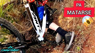 ACCIDENTES ENDURO MTB eBIKE 😱 se espeña [upl. by Vita846]