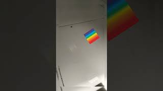 Dispersion of Light through the glass Prism physics dispersion experiment learn easy [upl. by Adiell]