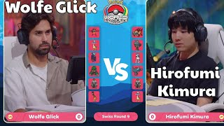 Wolfe Glick vs Hirofumi Kimura  2024 Pokemon World Championship Day 2 Swiss Round 9 commentary [upl. by Odrautse]