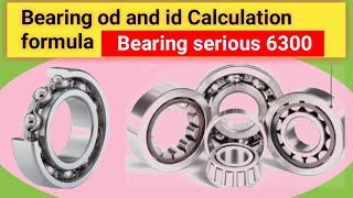 Bearing od calculation formulabearing od formula MechanicalEngineering222 [upl. by Xirtaeb]