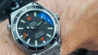 Omega Seamaster Planet Ocean 2500 220950  Review and Forstner Bracelet [upl. by Yemar234]