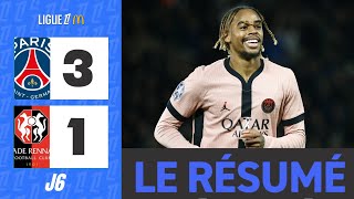 PSG  Rennes  31  Le Résumé  Ligue 1 202425 [upl. by Yhotmit]