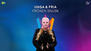 Fröken Snusk  UNGA amp FRIA Lyrics Video [upl. by Ergener]