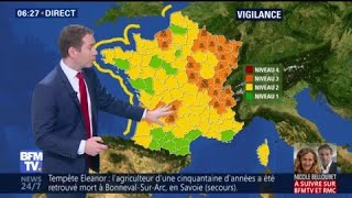 Météo des risques dinondations malgré des précipitations moins intenses [upl. by Lraep]