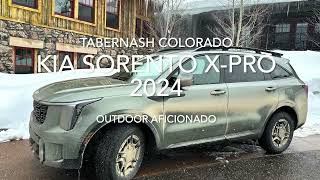 Driving 2024 KIA SORENTO XPRO Tabernash Colorado [upl. by Toddie]