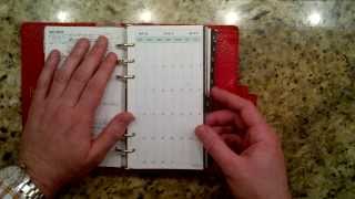 My 2014 Filofax setup in the Winchester [upl. by Krantz]