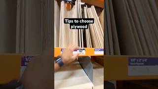 Avoid this headache in choosing plywood woodworking diy tips [upl. by Zrike452]