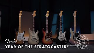 Exploring the 70th Anniversary Stratocasters  Year of the Strat  Fender [upl. by Komarek]