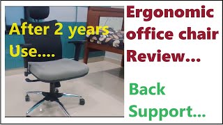 Review Of Best Office Chair For Long Hours Of Sitting Orthopedic Office Chair Patented SmartGRID Te [upl. by Tecla]