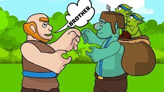 Clash Royale Animation 18 GOBLIN GIANT BROTHERS Parody [upl. by Huntley]