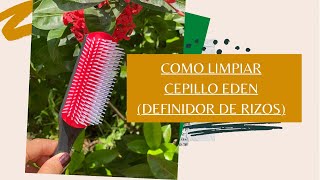 Limpia correctamente ✅tu cepillo Edén [upl. by Sterling]