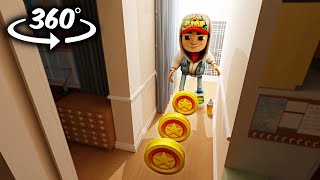 Subway Surfers 360°  IN YOUR HOUSE [upl. by Llewellyn]