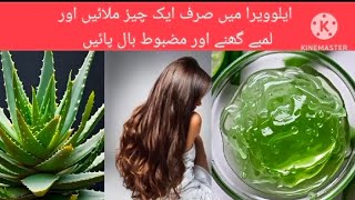 Aloe Vera Hair Softener  Aloe Vera Hair mask  remedy by Zoha Cooking Inn ZohaCookingInn [upl. by Haimehen]