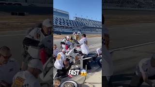 Very Fast Tyre Change 😱 shorts daytona motogp racing automobile nascar kawasakinijah2r [upl. by Suixela437]