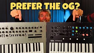 KORG MINILOGUE XD vs ORIGINAL  Which Synth Is Best [upl. by Aurilia]