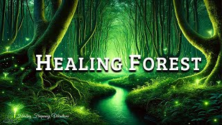 DIVINE RESONANCE 528hz  963hz  Deep Healing amp Spiritual Awakening  HEALING FOREST AMBIENCE [upl. by Jacobah159]