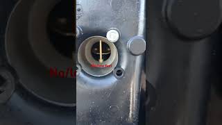 Ex of Clogged carburetor low fuel flow in action Jonson 60hp [upl. by Lucho]