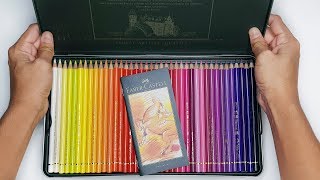 Unboxing Faber Castell Polychromos Colored Pencils 120 set [upl. by Kacerek]