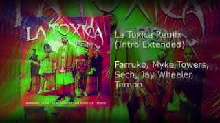 La Toxica Remix INSTRUMENTAL  Farruko Myke Towers Sech Jay Wheeler Tempo [upl. by Crescantia]