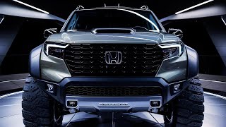 2025 Honda Ridgeline Pickup Unveiled  Finally Could it be the most powerful pickup [upl. by Dnumsed]