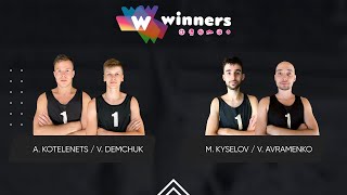 Winners Beach Volleyball Men A Kotelenets  V Demchuk  M Kyselov  V Avramenko 24092024 [upl. by Joey839]