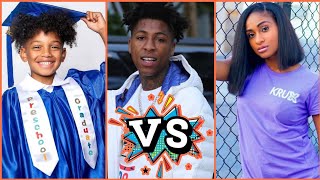 Kyrie Prince The Prince Family VS NBA Young Boy VS Kinigra Deon Lifestyle Comparison [upl. by Velda637]