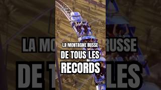 La montagne russe de TOUS LES RECORDS 🎢 [upl. by Llewxam]