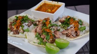 Tacos de Chamorro marinados en Cerveza [upl. by O'Malley80]