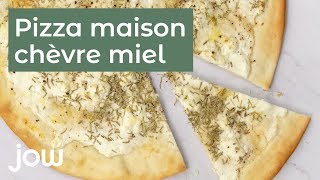 Recette de Pizza maison chèvre miel [upl. by Nari]